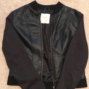 Leather jacket